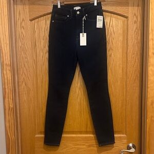 NWT Good American Dark Blue Skinny Jeans size fits size 6-12